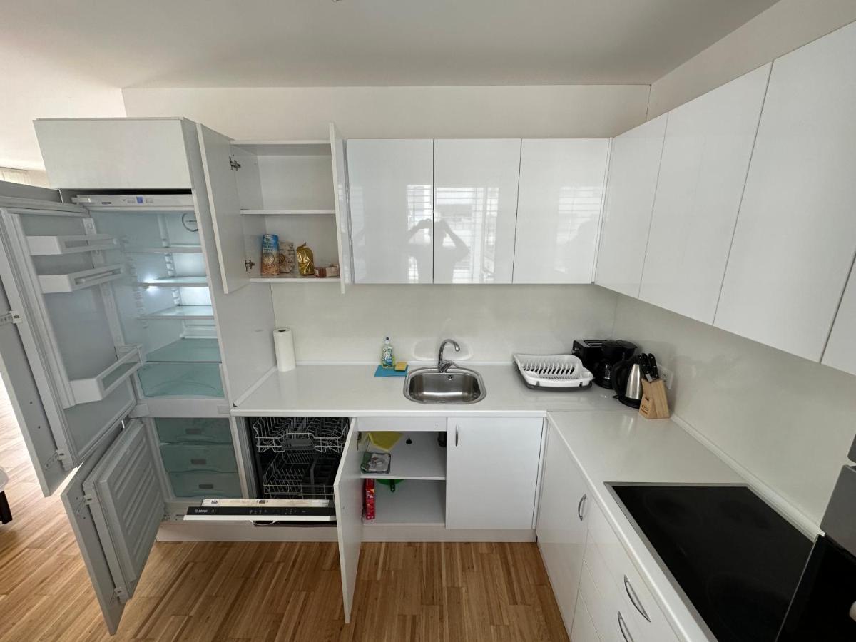 Hauptbahnhof Ferienwohnung Am Park Wien Exterior foto